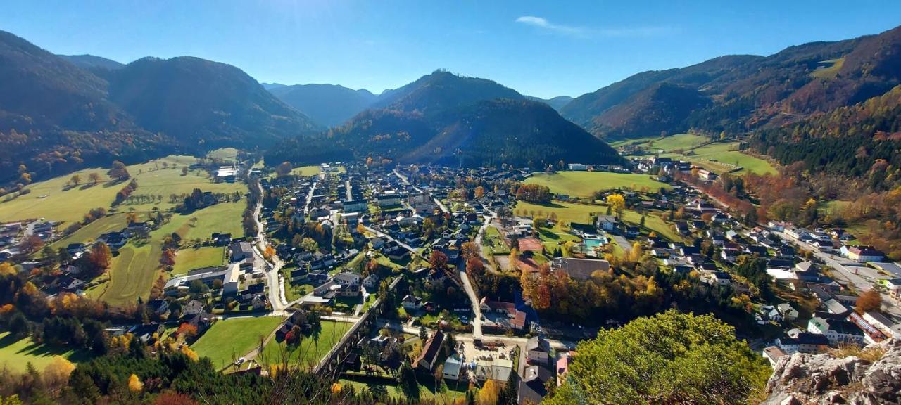 Ferienwohnung Bergspass Gaming Exteriér fotografie