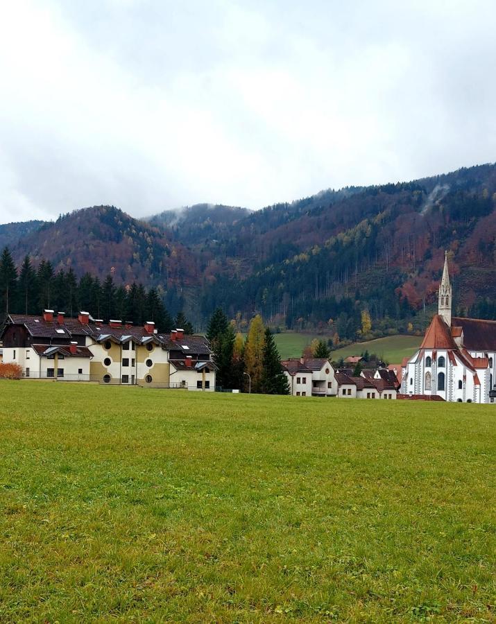 Ferienwohnung Bergspass Gaming Exteriér fotografie