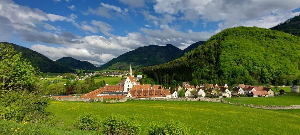 Ferienwohnung Bergspass Gaming Exteriér fotografie