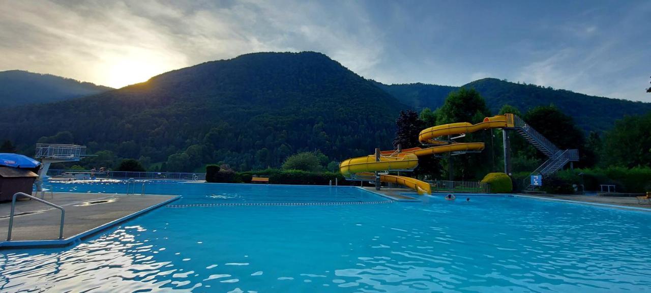 Ferienwohnung Bergspass Gaming Exteriér fotografie